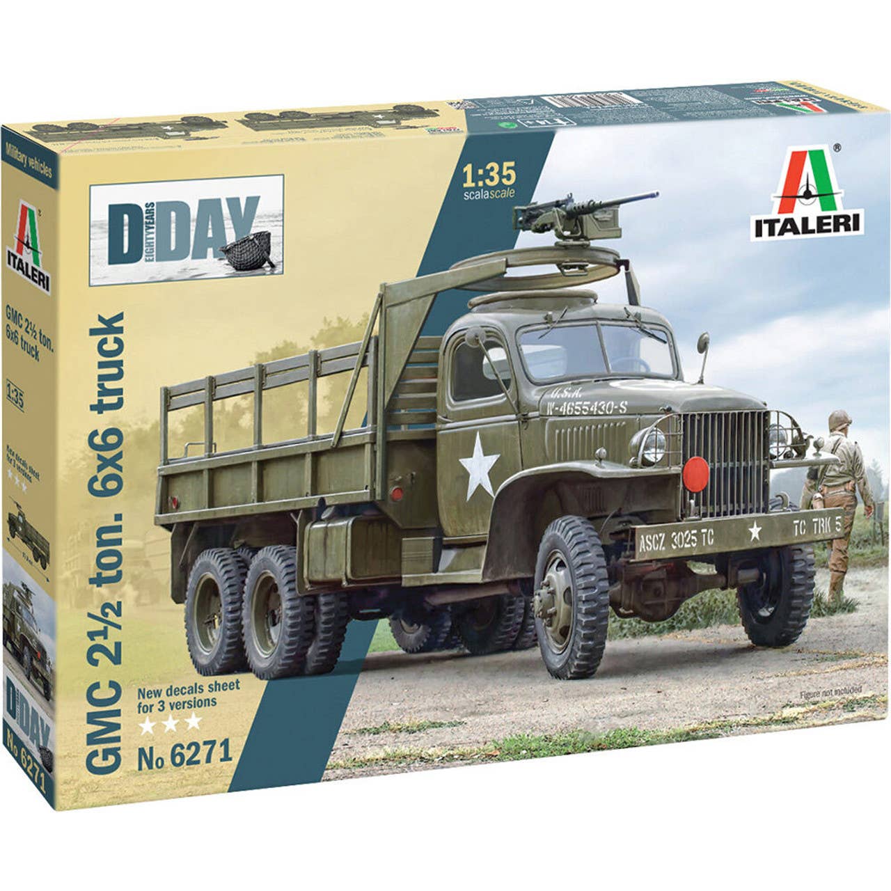 GMC 2 1/2 Ton, 6x6 Truck 1/35 Kit (6271)