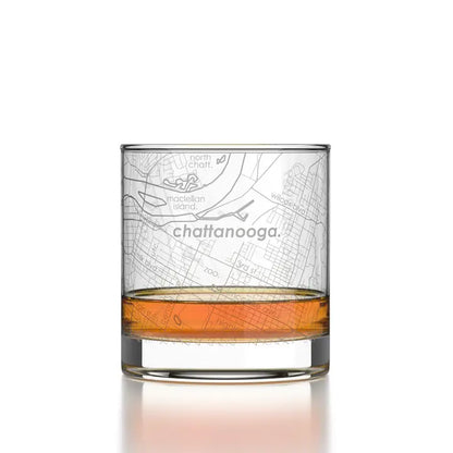 Chattanooga Whiskey Glass