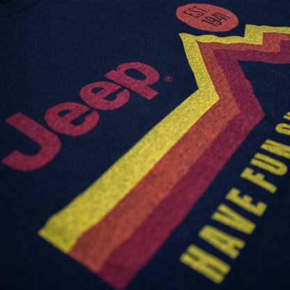 Mens T-Shirt Jeep® Have Fun Out There Vintage