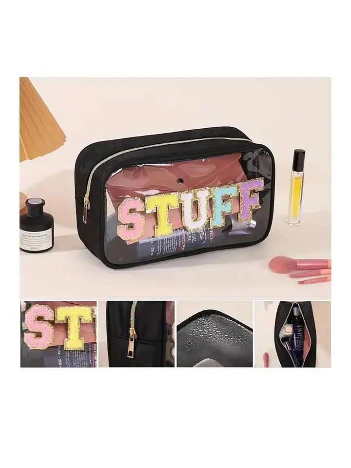 Stuff Cosmetic Bag Black