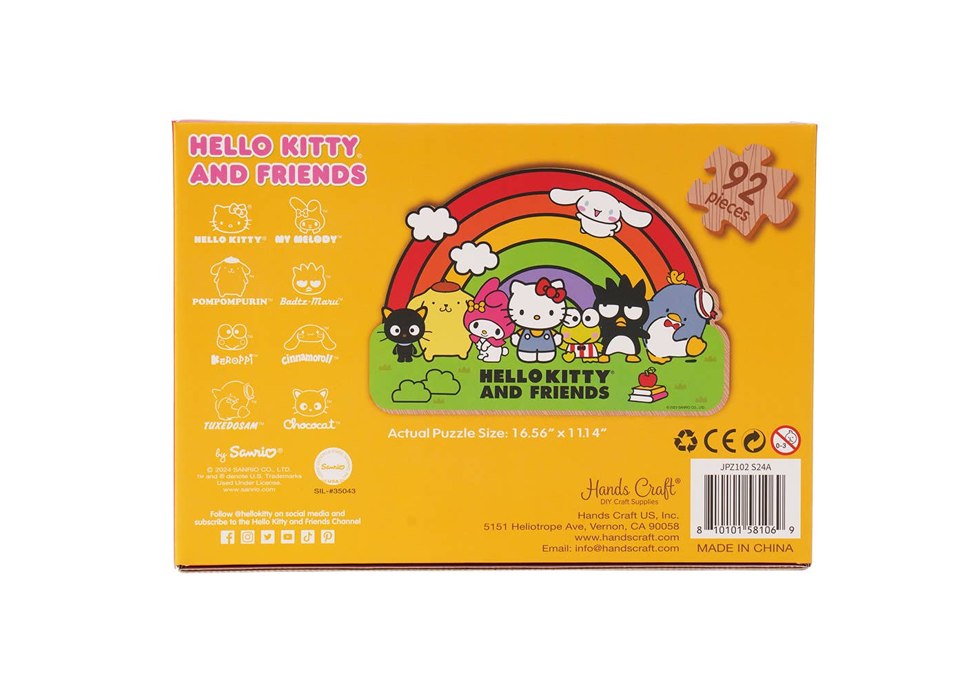 Hello Kitty Wooden Puzzle