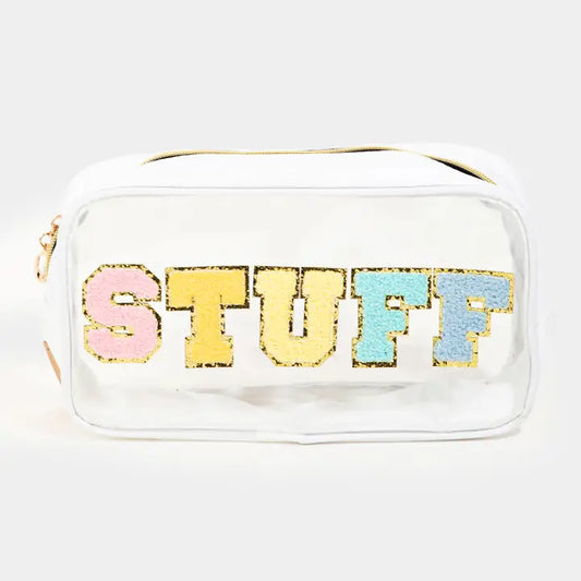 Stuff Cosmetic Bag White