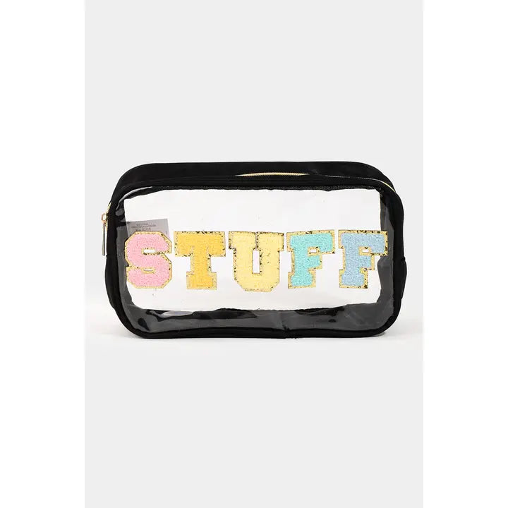 Stuff Cosmetic Bag Black