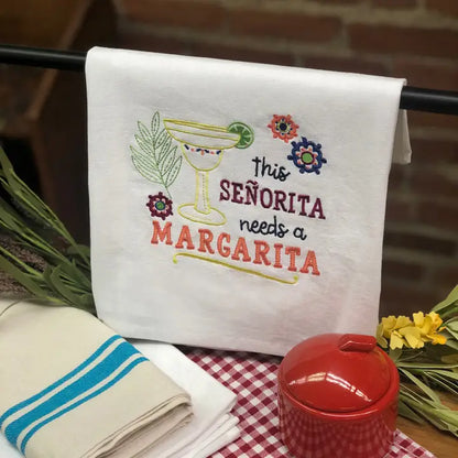 Señorita Margarita - Tea Towel