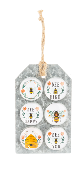 Colorful Bee Magnets