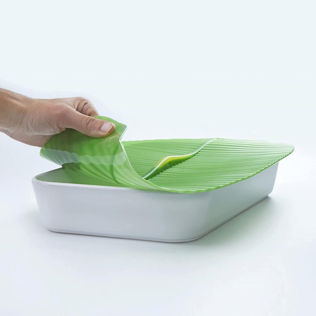 Banana Leaf Silicone Lid Large