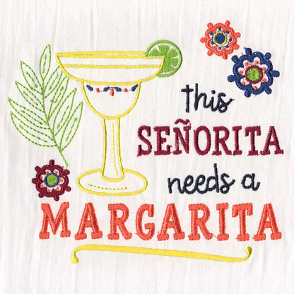 Señorita Margarita - Tea Towel