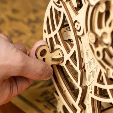 Wooden Puzzle: Owl Clock