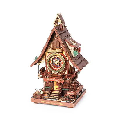 Wooden Puzzle: Cukoo Clock