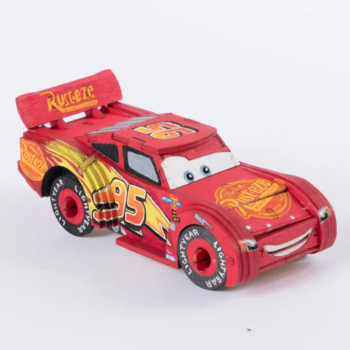 Lightning Mcqueen Book & Model