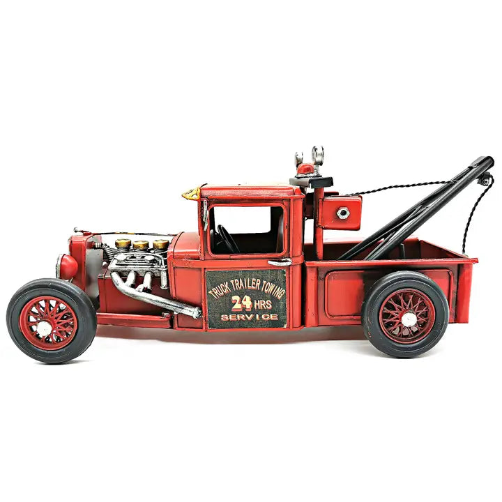 Rat Rod Metal Tow Truck