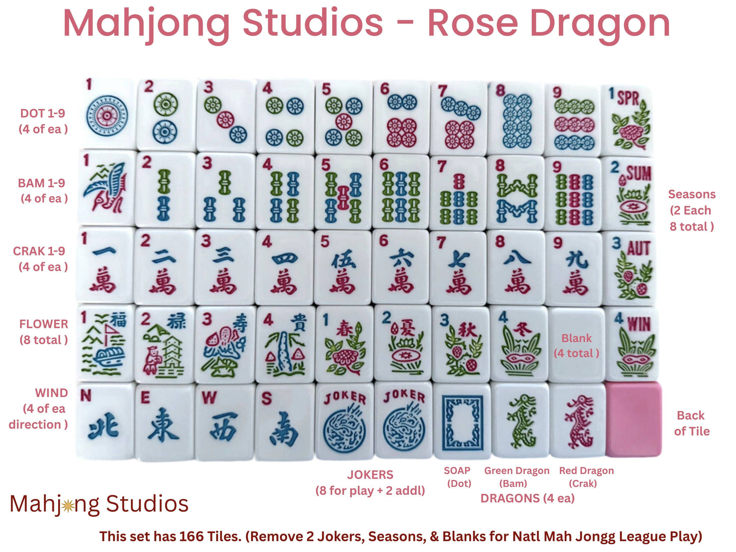 Mahjong Tile Set