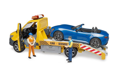 MB Sprinter Tow Truck w/ Bruder Roaster, Light & Sound Module