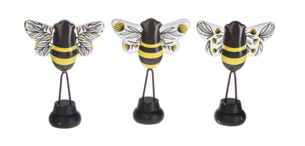 Bee, Metal on stand