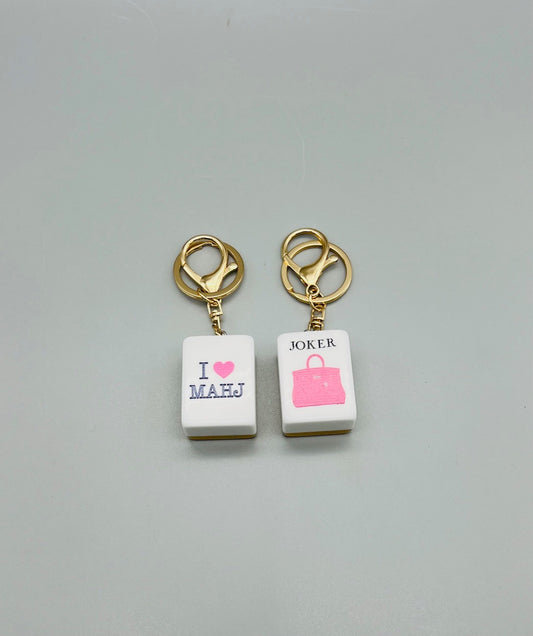 Mahjong Tile Keychains