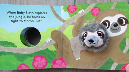 Baby Sloth Finger Puppet