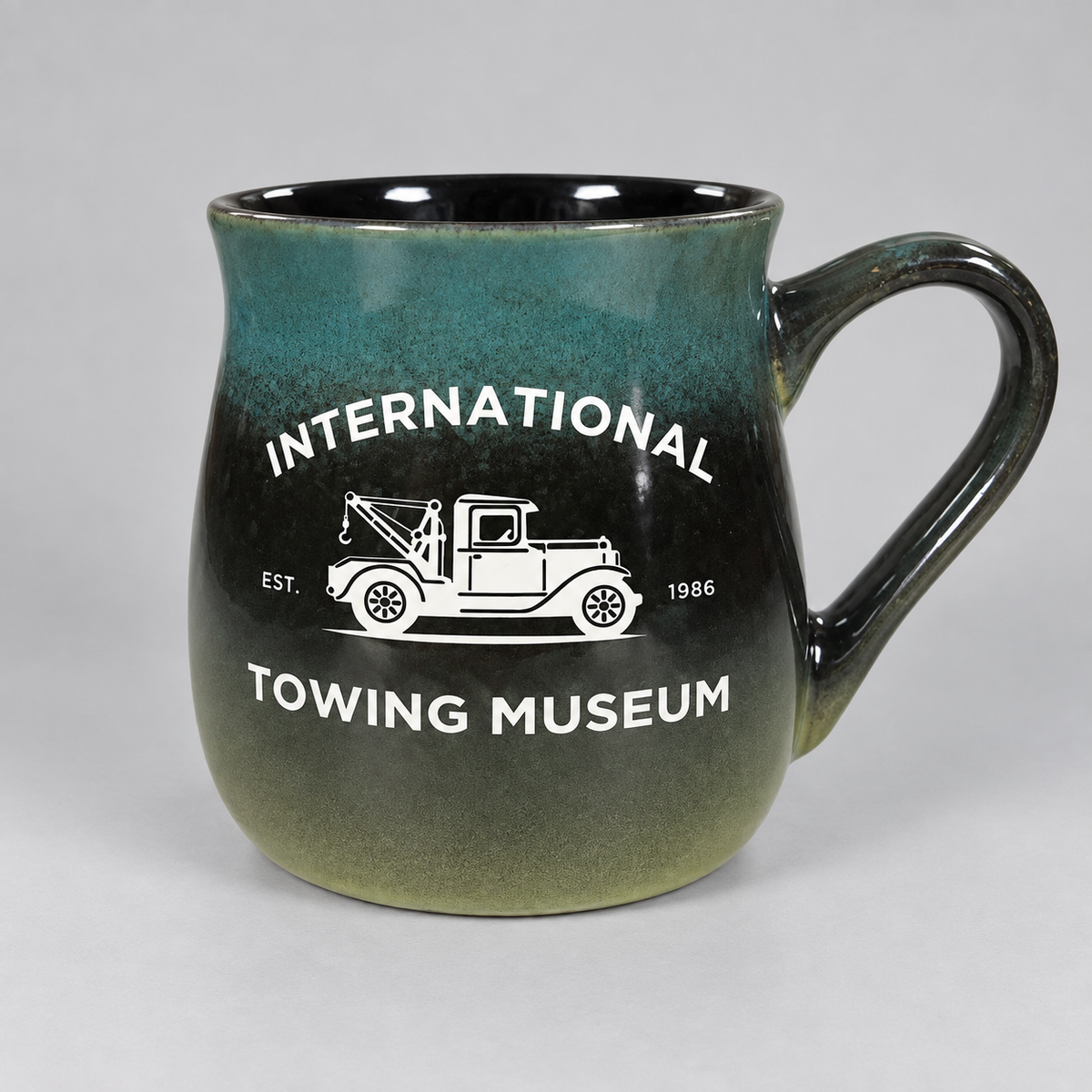 Towing Museum Glazed Mugs