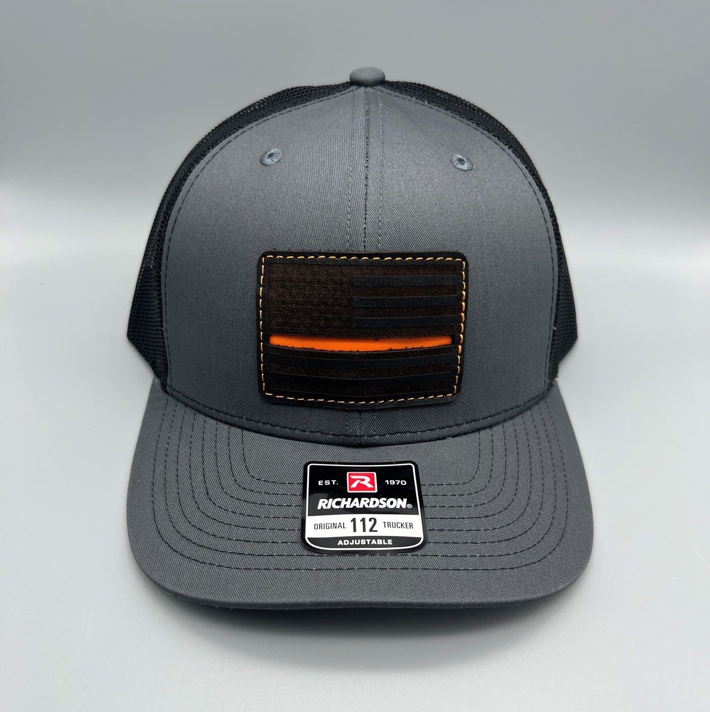 Thin Orange Line Patch Hat