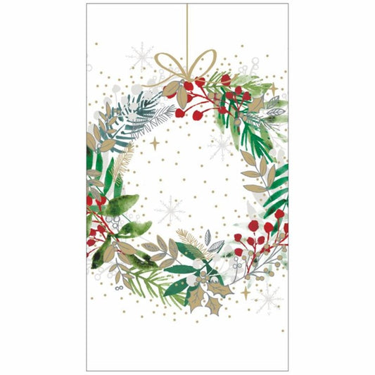 Festive Wreath Napkins