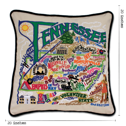 Tennessee Pillow by Catstudio